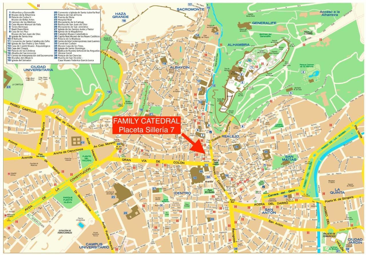 그라나다 Family Catedral Centro 아파트 외부 사진